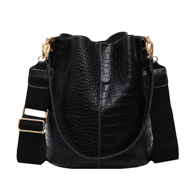 Single Shoulder Bucket Handbag